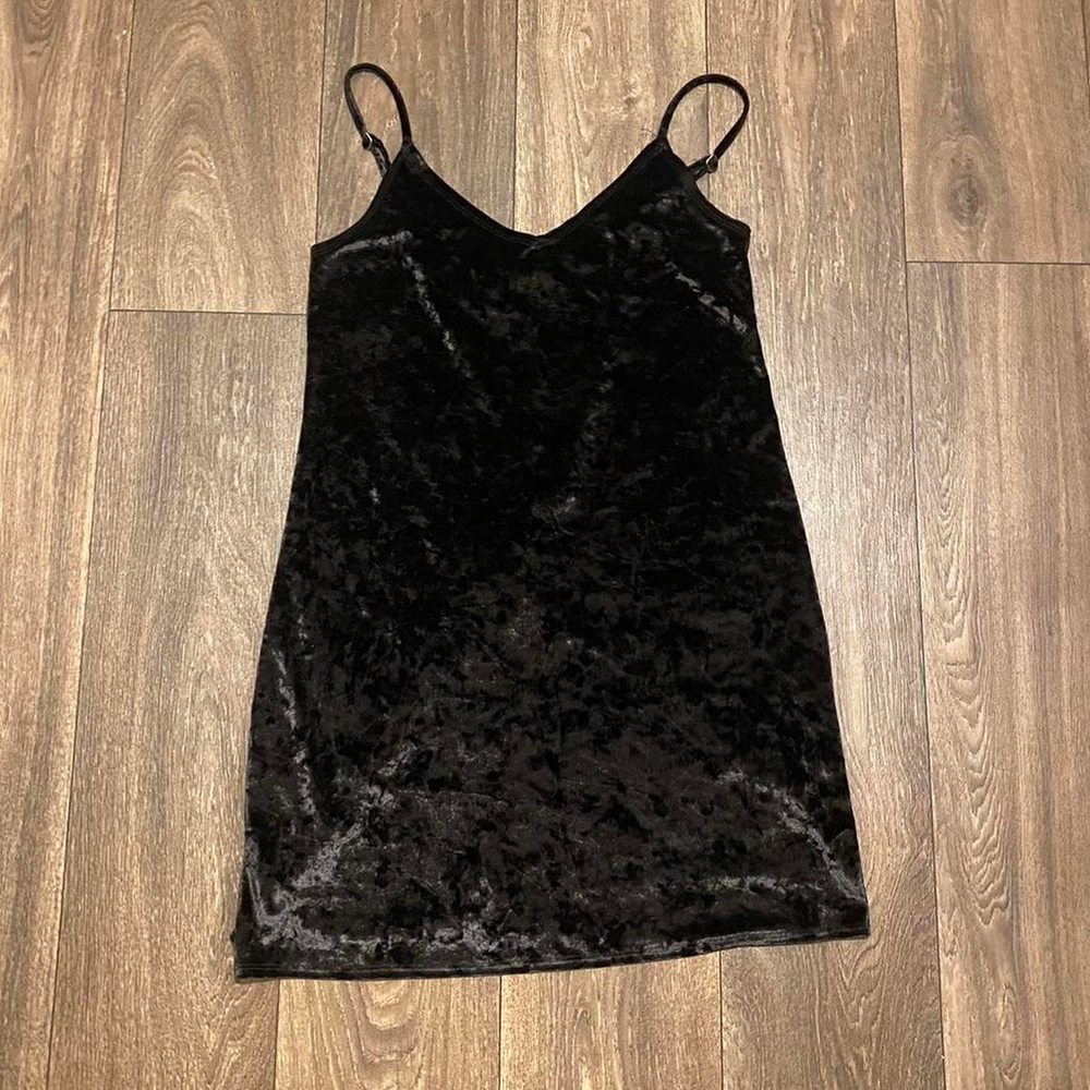 Hollister velour mini dress size S